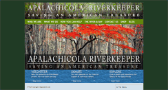 Desktop Screenshot of apalachicolariverkeeper.org